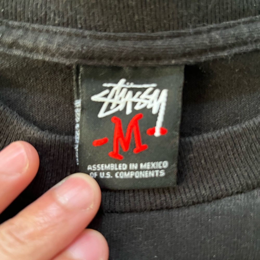 Rare Stussy Stone Throw World Tour 2009 Tee - Picture 2 of 3